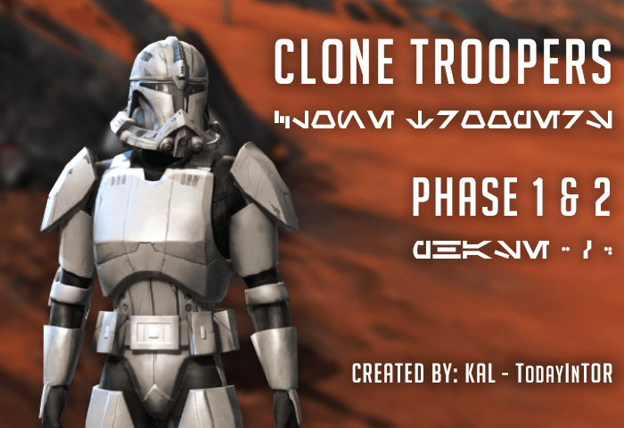 SWTOR Clone Trooper Outfit