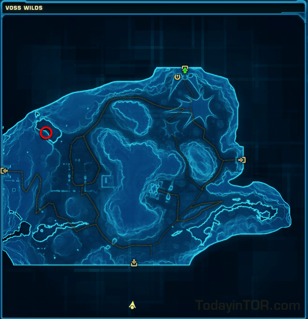 Picnic Location Map Interpreters Retreat SWTOR