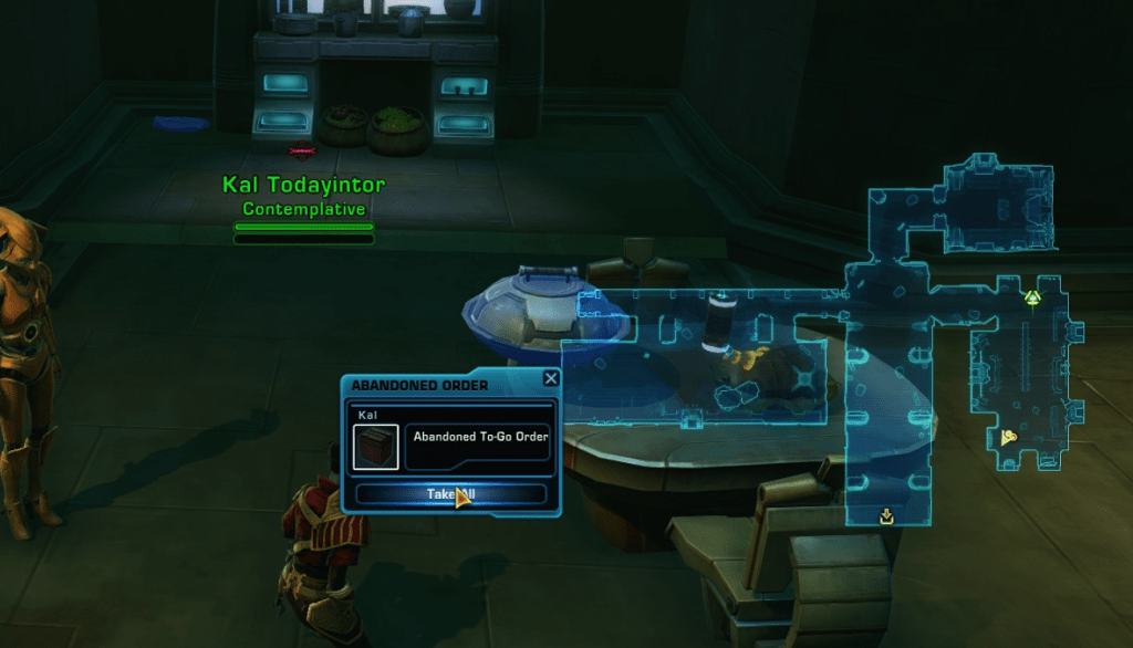 Abandoned To-Go Order Voss SWTOR