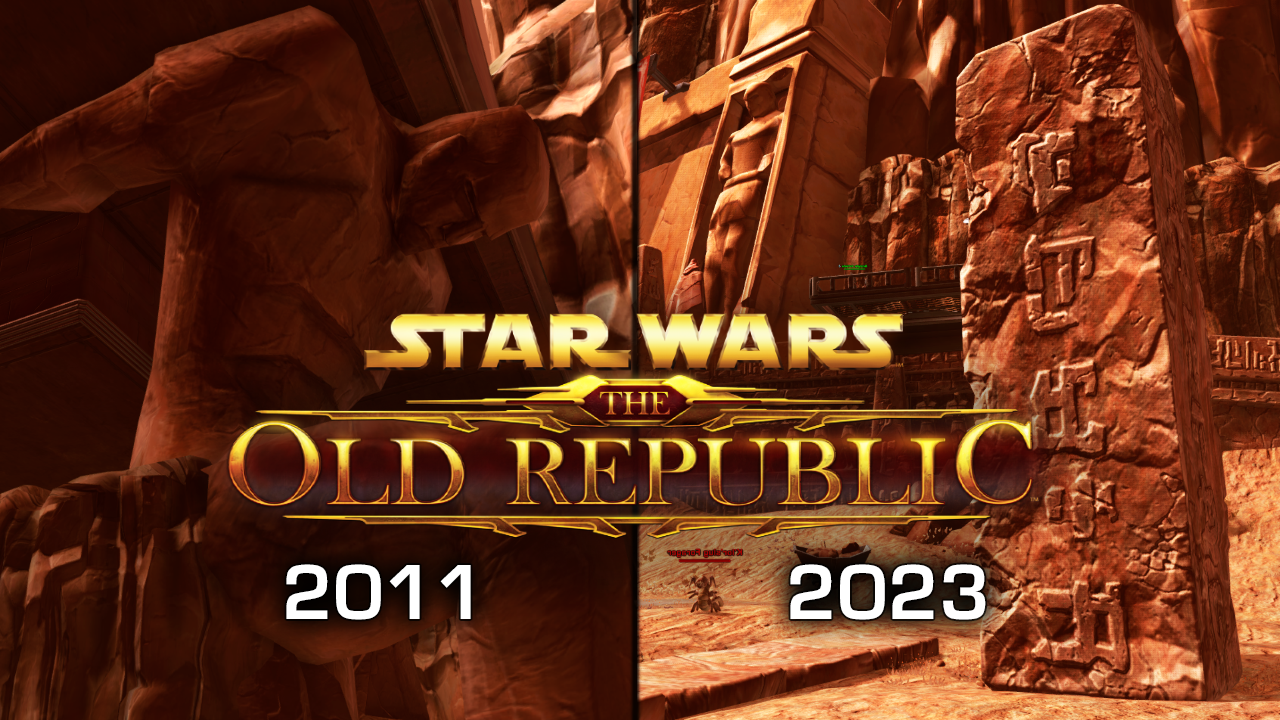 SWTOR 7.4 Graphical Update Comparisons