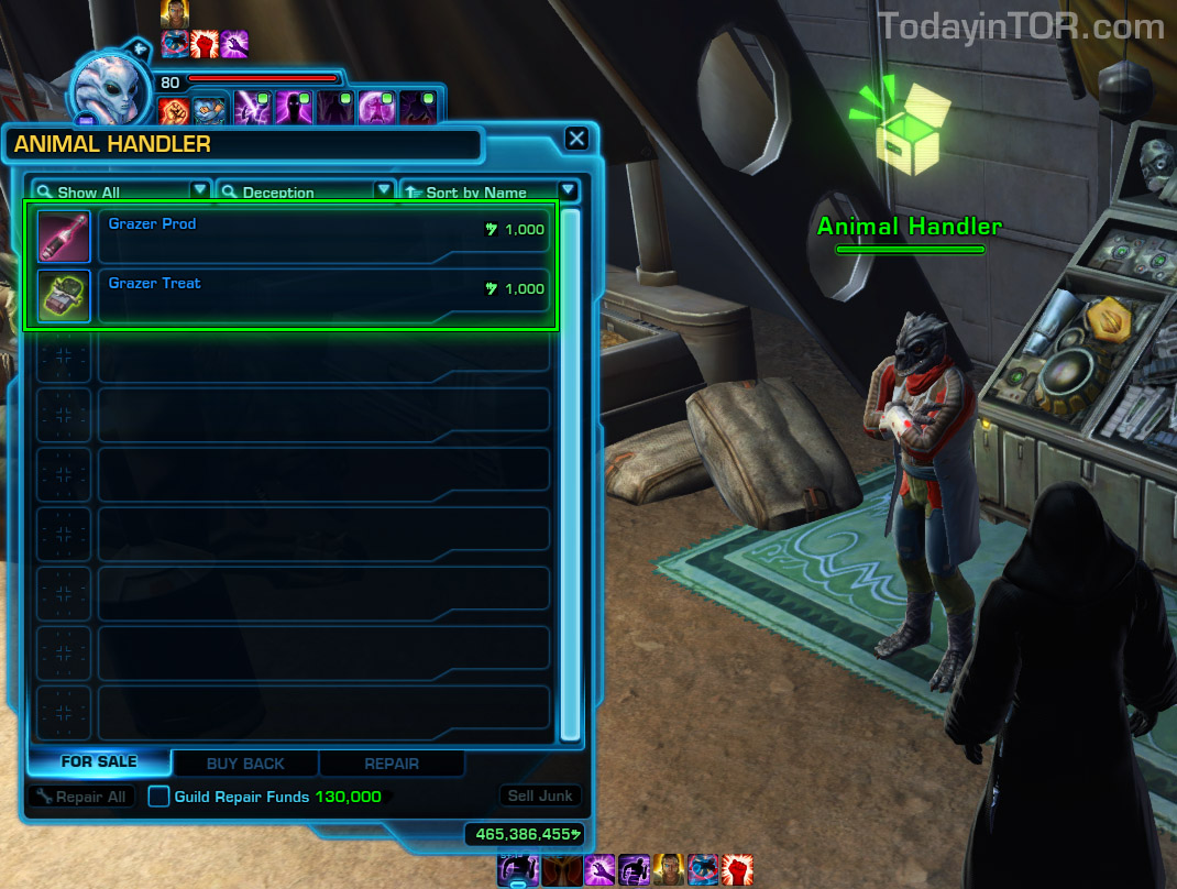 SWTOR Grazer Whisperer Guide