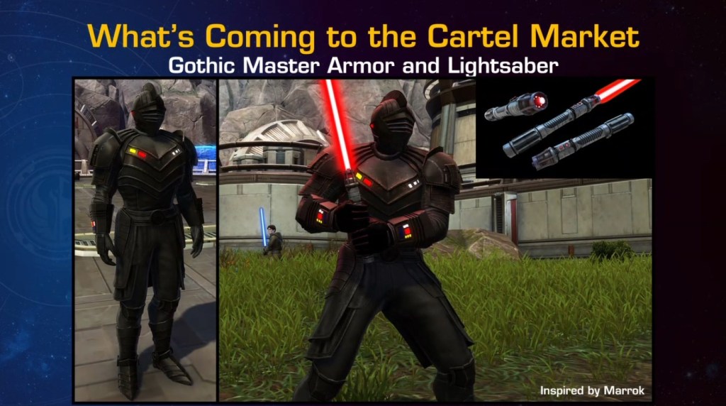 SWTOR Gothic Master Armor Set