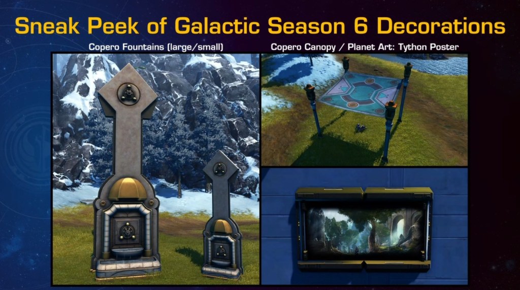 SWTOR Galactic Season 6 Rewards