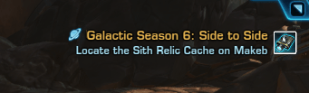 side to side sith relic cache