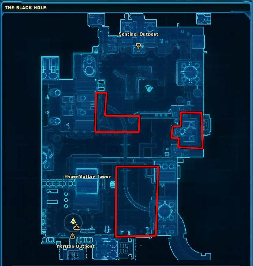 black hole data fragments