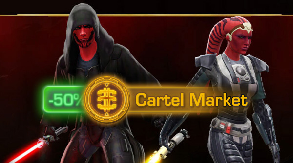 swtor cartel market sale