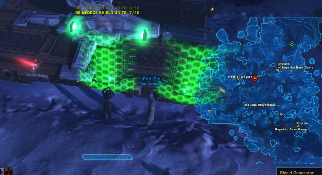 deflecting their blows swtor