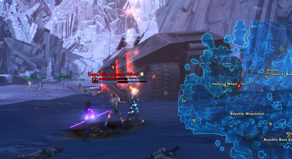 deflecting their blows swtor