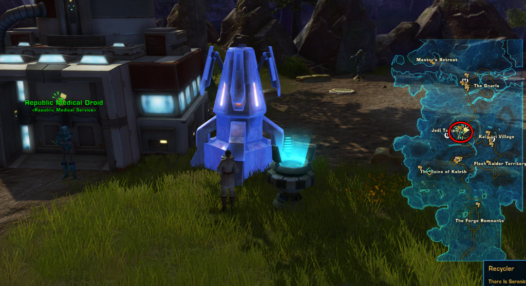 there is serenity swtor