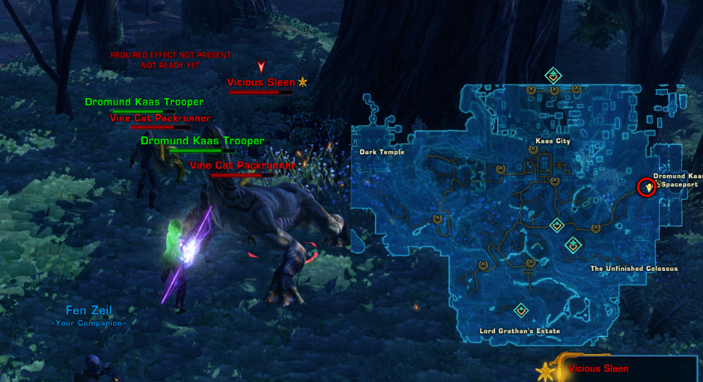 wildlife assault dromund kaas spaceport