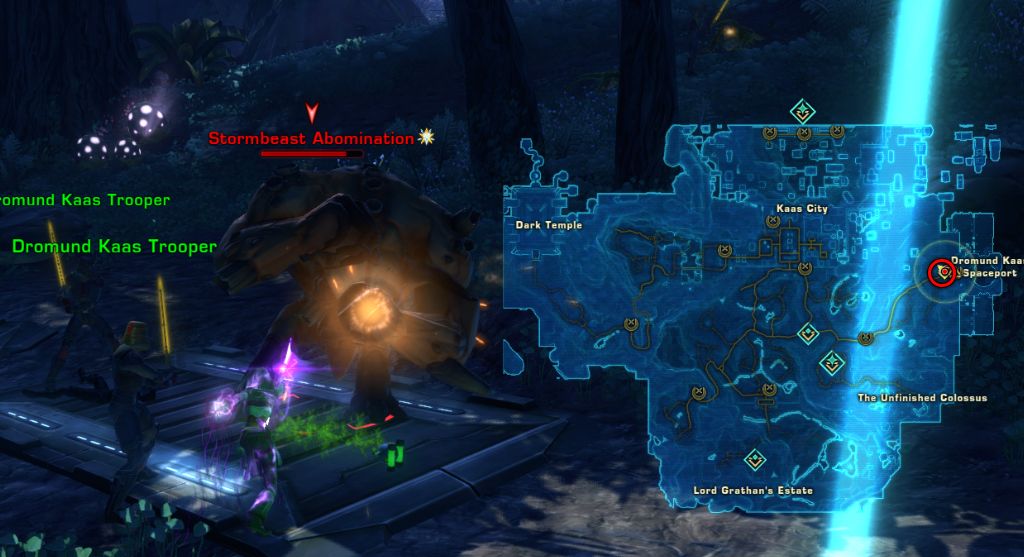 wildlife assault dromund kaas spaceport